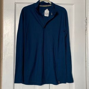 New Smartwool mens merino 150 1/4 zip shirt